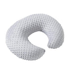 Nursing Pillow and Positioner for Breastfeeding, Ultra Soft Baby Breastfeeding Pillows for More Support for Mom and Baby, with Premium Removable Cover (Glacier Gray)