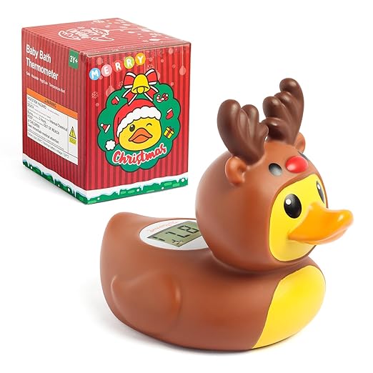 Doli Yearning Upgrade Baby Bath Thermometer Christmas Gifts Xmas Gifts for Bath Thermometer Baby Safety Duck