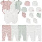 Unisex Baby Boy Girl Bodysuits Sets 20 Pack Cotton Casual New Born Clothes Comfort Infant Outfit Essentials