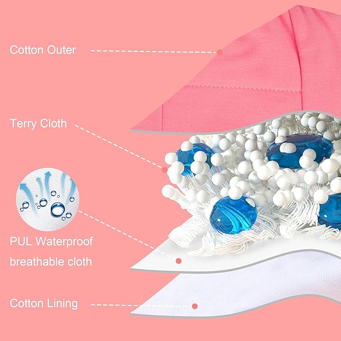 BIG ELEPHANT Toddler Training Pants, Soft Cotton Absorbent Training Underwear for Baby Boys & Girls