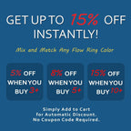 Digital Energy Kinetic Educational Spring Toy - Multi Sensory Interactive 3D Shaped Flow Ring (Royal Blue)