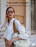 FOXFINE White Noise Machine, Portable Sound Machine with 30 Soothing Sounds, Timer, for Sleeping, Baby, Adults, Home & Travel, White