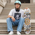 Skateboard Bike Helmet for Adults Women Men Youth Kids (2-3-5-8-14+ Years Boys Girls) - Lightweight Multi-Sport Adjustable Helmets for Bicycle Skateboard Scooter Skate Cycling