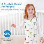 TotAha Toddler Sleep Sack with Legs, 0.5 TOG Light and Soft Baby Sleeping Bag, Walker Sleep Sack for Babies 12-24M, 2T-3T