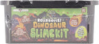 Original Stationery Dinosaur Slime Kit for Boys - Small Multicolor Original Style - Glow-in-The-Dark & Glitter DIY Slime Making Set with Lava, Blood & Dino Poop Effects