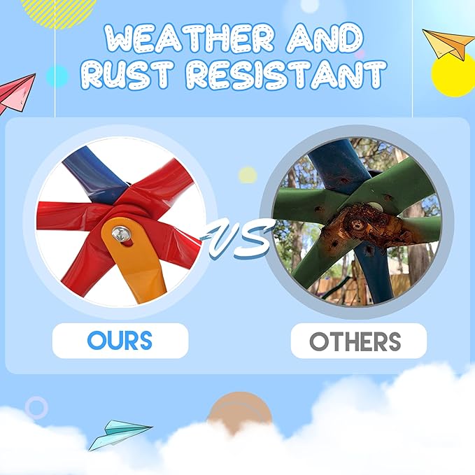 Climbing Dome, Outdoor Toddler Jungle Gym, 7 Ft Climbing Toys for Kids 3-8, Geometric Dome Climber Jungle Gym for Backyard, Outside Climb Dome for Kids Climber