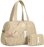 Birthday Gifts for Women-Monogram Duffle Bag, Weekender Bags for Women，Overnight Bag with Wet Pocket，Lightweight Travel Bags Personalized Gym Tote with Makeup Pouch