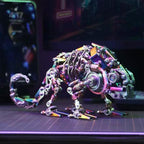 Adult 3D Metal Puzzle, Chameleon Metal Model Set, 3D Metal Adult Puzzle Chameleon Building Blocks, DIY Mechanical Model Set- High-end Gifts for Men