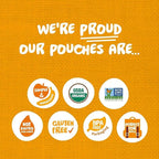 Peter Rabbit Organics SUPER Oats & Seeds, Apple & Blueberry, 4 oz Pouches, (Pack of 10)