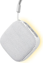 Portable Sound Machine for Travel, White Noise Sound Machine for Sleeping, 52-Hour Lasting Mini Noise Machine with 21 Quality Non-looping Sounds, Headphone Jack, Memory, Timer for Adults,Hotel (White)