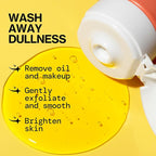 Pacifica Glow Baby Brightening Body Wash – Vitamin C & AHA Exfoliating Body Wash for Glowing Skin, Moisturizing Daily Shower Gel for Dull Dry Skin, Niacinamide & Kakadu Plum, Vegan, 10 oz