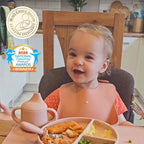 Moonkie Silicone Baby Sippy Cups | 3 Stages Training Cup Straw Cup for Infants Toddlers and Kid | 4 oz 2Pack