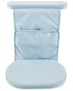 Skip Hop Baby Bath All-in-One Cushioned Elbow Saver & Kneeler Pad Set with Height-Adjustable Design and Quick-Dry Material, Wave