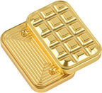 Fidget Toys Adults Magnetic Fidget Slider Magnet Fidget Toys EDC Metal Fidget Slider Haptic Slider EDC Fidget ADHD Anxiety Stress Relief Toy Adults Fidget Toys Adults Anxiety Metal Fidget Toys-Gold