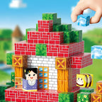 150Pcs Magnetic Blocks Forest Animal Set, Magnetic Toys Games for Kids Ages, STEM Sensory Toys for Kids Ages 4-8