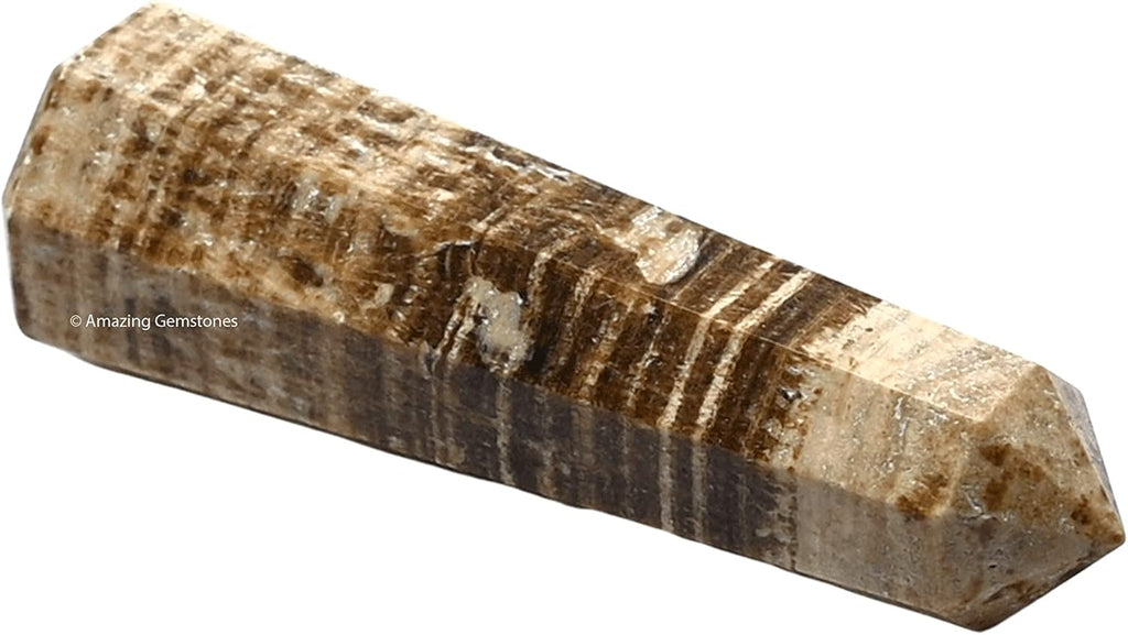 Amazing Gemstone Aragonite Crystal Towers ~ Natural Healing Crystal Point Obelisk for Reiki Healing and Crystal Grid (2" to 3" Inch)