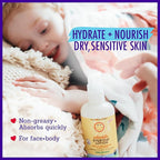 California Baby Calendula Lotion | 100% Plant-Based Moisturizer | Lavender Baby Lotion | Face Moisturizer For Dry Skin | Hypoallergenic | 8.5 oz.