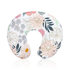 Nursing Pillow Cover for Baby Girls Boys, Breastfeeding Pillow Cover, Stretchy Removable Feeding Pillow Case for Newborns, Ultra Soft and Comfortable Nursing Pillow Slipcover, Daisy Floral