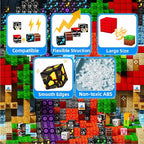 150Pcs Magnetic Building Blocks Set, Kids Sensory Toy for Toddlers STEM Learning, Construction Magnet Blocks Stacking Toy for Kids