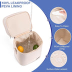 Breastmilk Cooler Bag with Ice Pack Fits 6 Baby Bottles Up to 9 Ounce