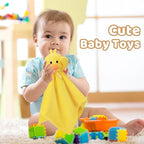 Pro Goleem Duck Security Blanket Soft Yellow Baby Lovey Unisex Lovie Baby Gifts for Newborn Toddler Snuggle Toy Stuffed Animal 16 Inch
