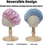 AKISS Baby Infant Newborn Toddler Satin Silk Hair Bonnet Cap for Sleeping 0-3 0-6 3-6 6-12 Months 1-2 1-3 Years