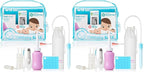 Frida Baby Bitty Bundle of Joy Mom & Baby Essentials Healthcare and Grooming Gift Kit Includes Peri Bottle, NoseFrida Snotsucker, Windi Gaspasser & Nail Clipper + File Set (Pack of 2)