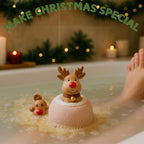 EvolutionUSA - Christmas Bath Bombs for Kids, Holiday Bath Bombs with Surprise Inside, Perfect Christmas Stocking Stuffers or Festive Holiday Bathombs Set, Natural & Hypoallergenic Bath Ball Set