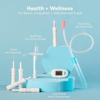 Frida Baby Ultimate Baby Kit, 10 piece New Born Essentials Gift Set Includes Wellness Sick Day, Gas Relief, Grooming Tools & Teething Toys