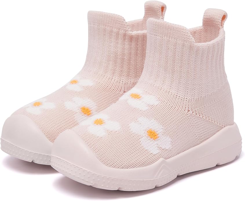 MORENDL Toddler Sock Shoes Baby Walking Shoes Infant Slippers Boys & Girls Non-Slip Sneakers