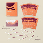 Bird&Be Ovulation Test Strips (Predictor Kit with 40 LH Strips, Over 99% Accurate)