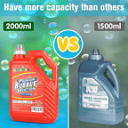 70 oz Bubbles Refills for Kids-Premixed Bubble Solution Refill Premium Bubble Liquid Bubble Juice for Bubble Machine/Wand/Blower at Wedding and Party | Kids Easy Grip Bottle