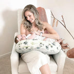 GRSSDER Nursing Pillow Cover Stretchy Minky Removable Nursing Covers for Breastfeeding Pillows, Ultra Soft Comfortable Slipcover for Boy and Girls, Sunny Holiday