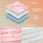 Baby Cotton Training Pants 6 Packs Toilet Training Underpants Absorbent Toddler Potty Training Underwear 2T-5T