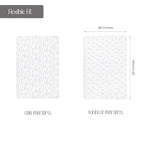 Ely’s & Co. Crib Sheets, Baby Boy/Girl Fitted Crib Mattress Sheet Set, 2 Pack, 100% Jersey Knit Cotton, Infant and Toddler Nursery Bedding, Forest Grey Print, 28” x 52”