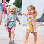 Accmor Toddler Harness Leash, Reflective Kid Harness with Anti Lost Wrist Link, Child Walking Harness Baby Leash Wristband Belt with Key Lock Design for Boys Girls to Outdoor Travel