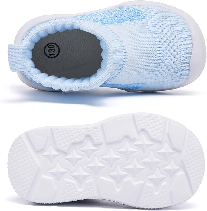 MORENDL Toddler Sock Shoes Baby Walking Shoes Infant Slippers Boys & Girls Non-Slip Sneakers