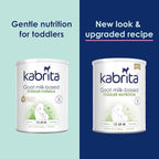 Kabrita Goat Milk Toddler Nutrition, 12-24 Months - Easy to Digest, Contains Vitamin D, Calcium, Iron, DHA, Non-GMO - Gentle on Sensitive Tummies - Supports Gut Health & Sleep - 28oz (Pack of 6)