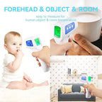 Berrcom Digital Non Contact Infrared Forehead Thermometer Contactless Thermometer 3 in 1 for Kids Infant Adult Fever Check Thermometer Temperature Gun for Baby
