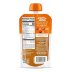 Happy Baby Digestive Support Blends, Stage 2 Baby Food with Prebiotic Fiber, Apple, Pumpkin & Prune 4oz (Pack of 16) + Happy Baby Organics Clearly Crafted Stage 1 Baby Food,Prunes, 3.5 Oz (Pack of 16)