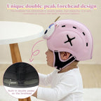 Baby Head Protector Baby Helmet for Crawling and Walking - No Bumps and Soft Safety Peak - Ultra Light and Adjustable Baby Head Protector Suitable for Babies 6-24 Months-Unicorn