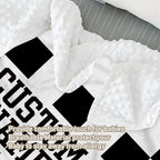 Personalized Baby Crib Bedding Set, Custom Name Pickup Truck Pattern Nursery Bedding Set 3 Pcs, Baby Blanket Fitted Crib Sheet Changing Pad Cover, Personalized Nursery Decor Gift for Newborns Boys