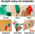 Colorations Paraben-Free Washable Tempera Paint for Kids - 1 Gallon Value Size. Vibrant Red, Non-Toxic and Made in The USA