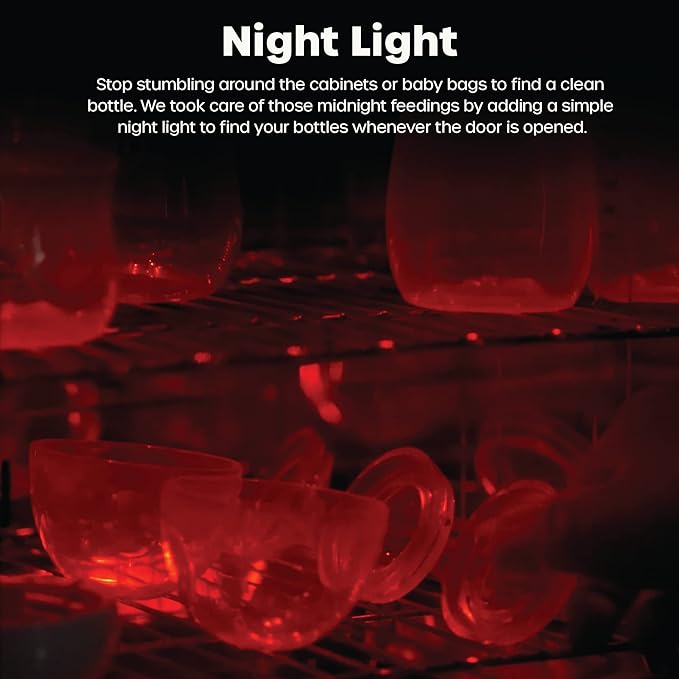 Wabi UVC LED Sanitizer & Dryer Ultra (Gray + Black Trim)