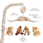 Lambs & Ivy Disney Baby Lion King Safari Musical Baby Crib Mobile Soother Toy