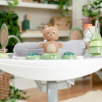 Ingenuity Spring & Sprout 2-in-1 Baby Activity Center Jumper and Table with Infant Toys - Ages 6 Months +, First Forest