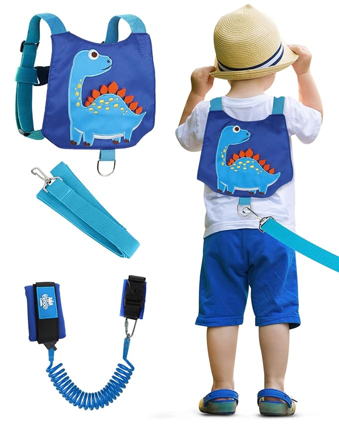 Lehoo Castle Toddler Leash, Toddler Harness with Leash with Anti Lost Wrist Link for Kids, Baby Leash with Key, Kids Leashes for Boys