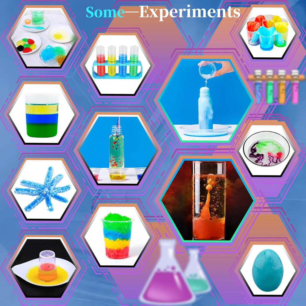 268+ Experiments Science Kit for Kids 6-12,Chemistry and Physics Educational Learning Scientific Set and STEM Project,Birthday Gifts and Toys for Boys Girls