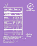 Amara Breakfast Oat Melts - Organic Toddler Snack - Single Serve Fiber-Packed Oat Bites with Real Fruit, No Added Sugar, Quick Dissolving, Blueberry - 12 Pack