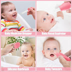 Baby Healthcare and Grooming Kit for Newborn Kids, 24PCS Upgraded Safety Baby Care Kit, Newborn Nursery Health Care Set, Baby Care Products